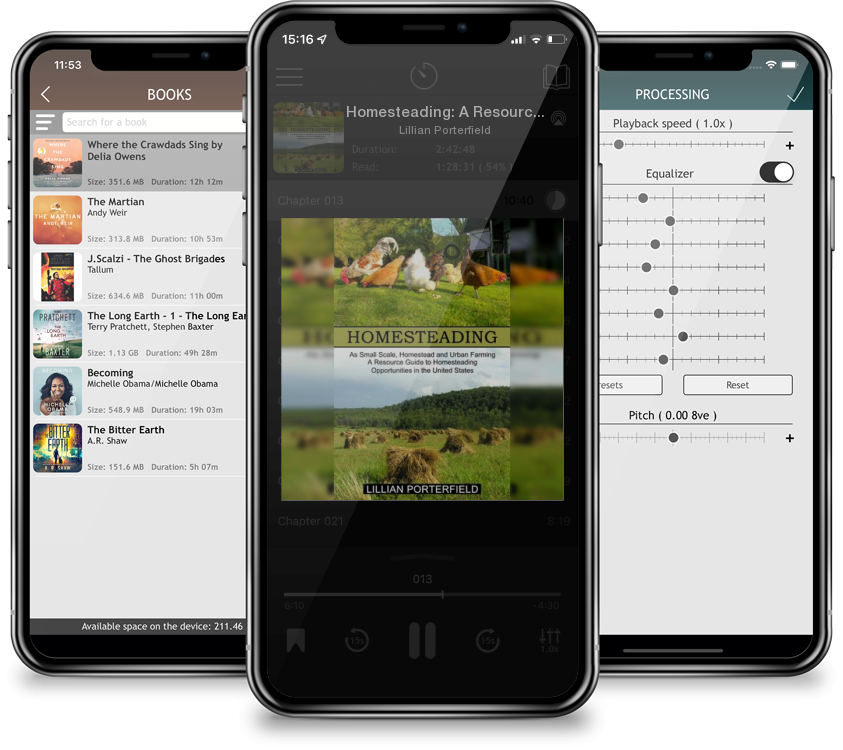 Audiobook Homesteading: A Resource Guide to Homesteading Opportunities in the United States (As Small Scale, Homestead and Urban Farming) by Lillian Porterfield