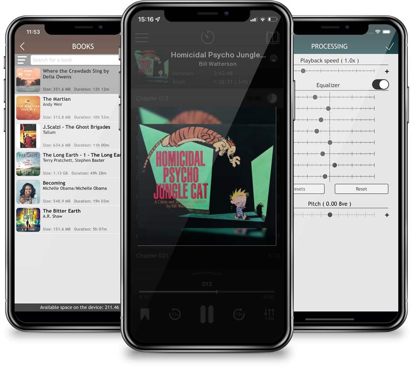 Audiobook Homicidal Psycho Jungle Cat: A Calvin and Hobbes Collection (Prebound) by Bill Watterson