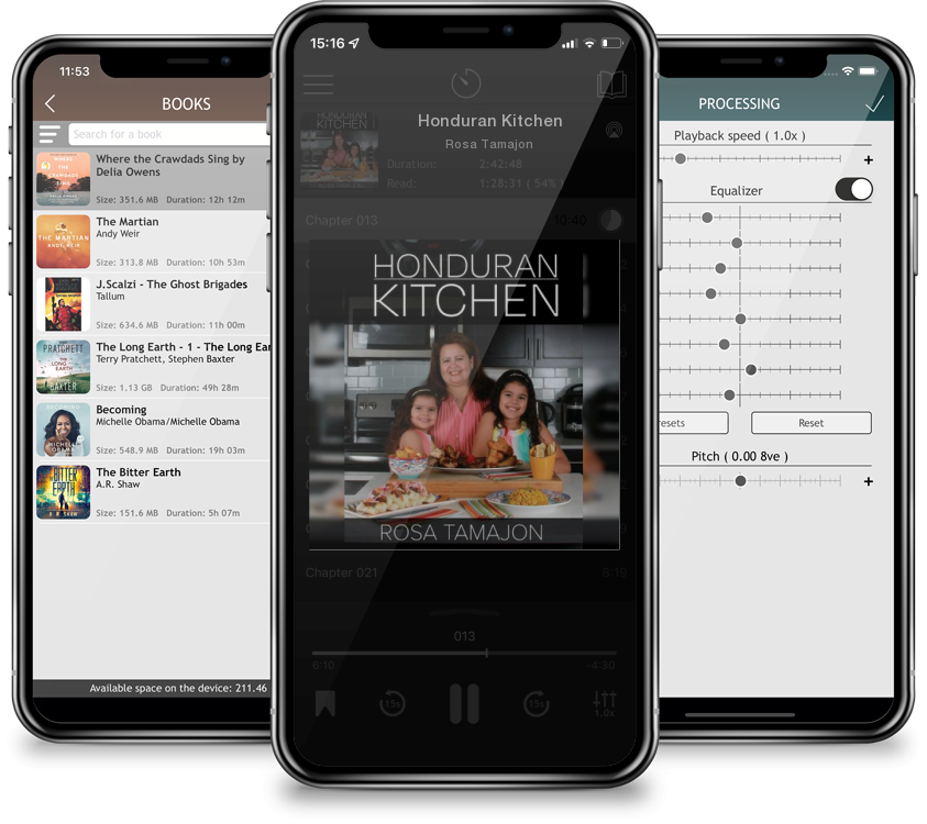 Audiobook Honduran Kitchen by Rosa Tamajon