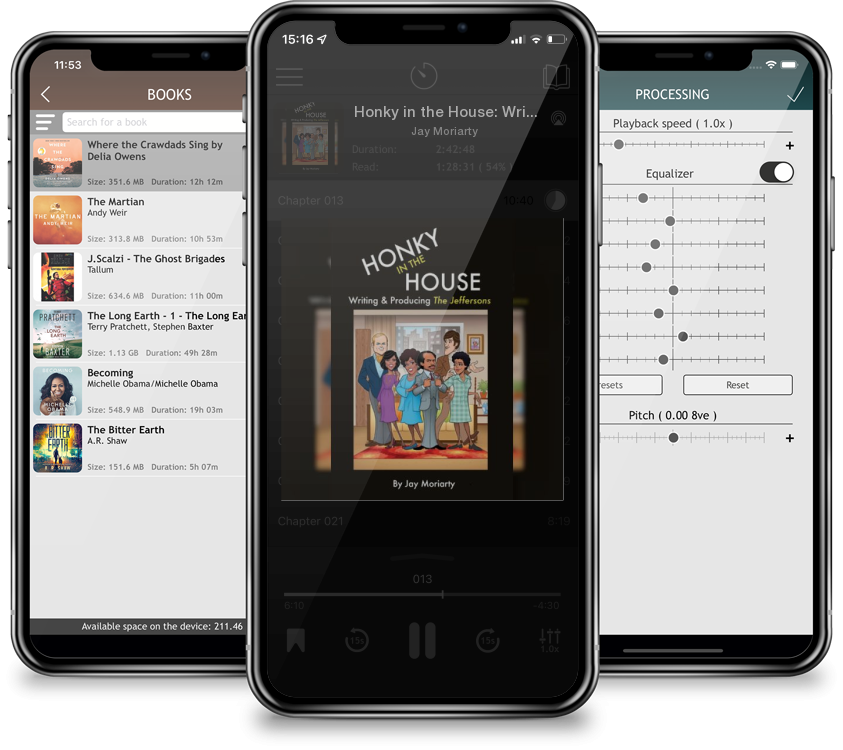 Audiobook Honky in the House: Writing & Producing The Jeffersons by Jay Moriarty