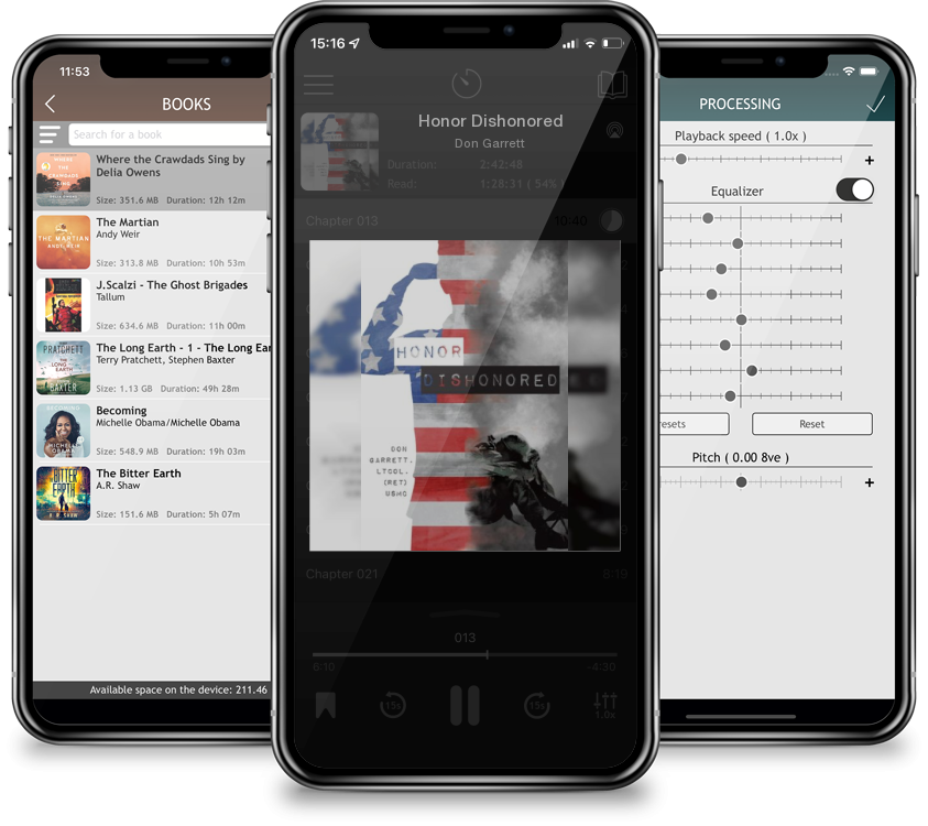 Audiobook Honor Dishonored by Don Garrett