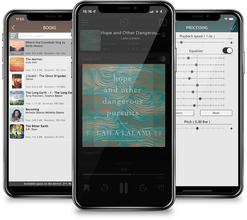 Audiobook Hope and Other Dangerous Pursuits by Laila Lalami