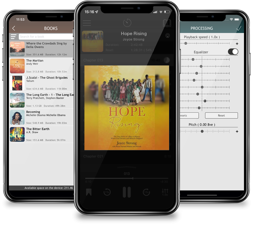 Audiobook Hope Rising by Joyce Strong