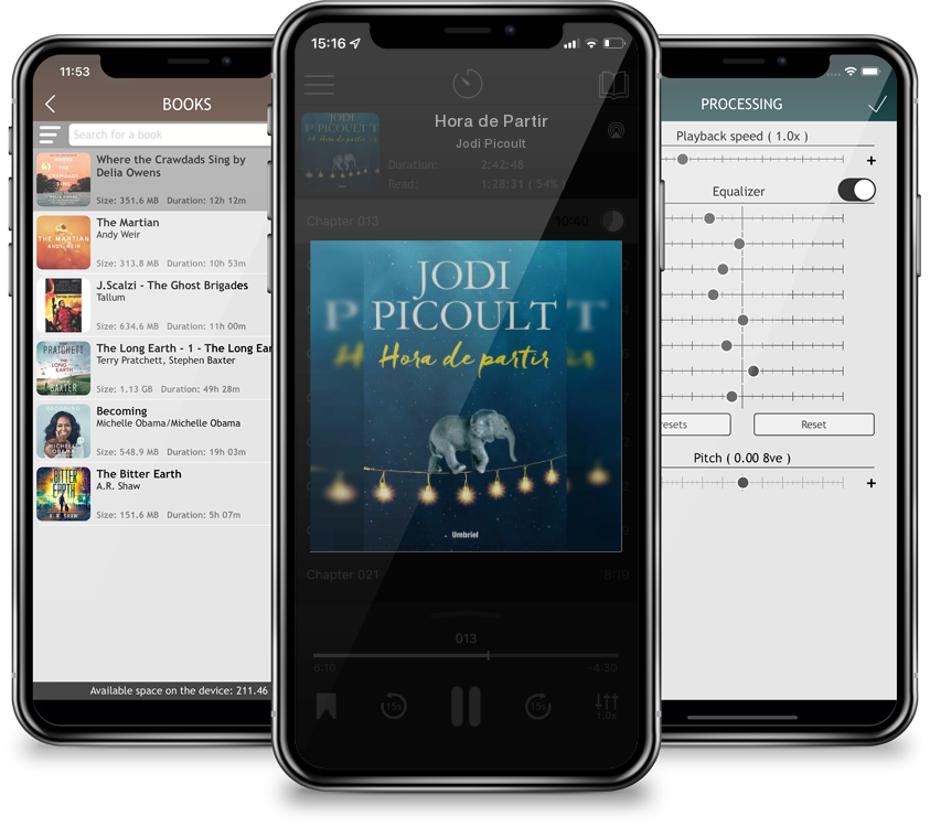 Audiobook Hora de Partir by Jodi Picoult
