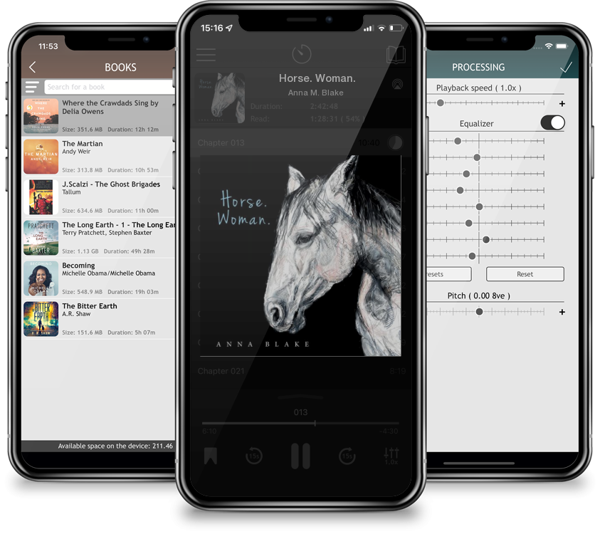 Audiobook Horse. Woman. by Anna M. Blake