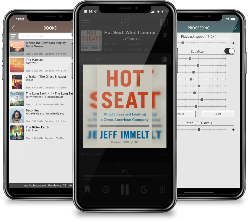Audiobook Hot Seat: What I Learned Leading a Great American Company by Jeff Immelt