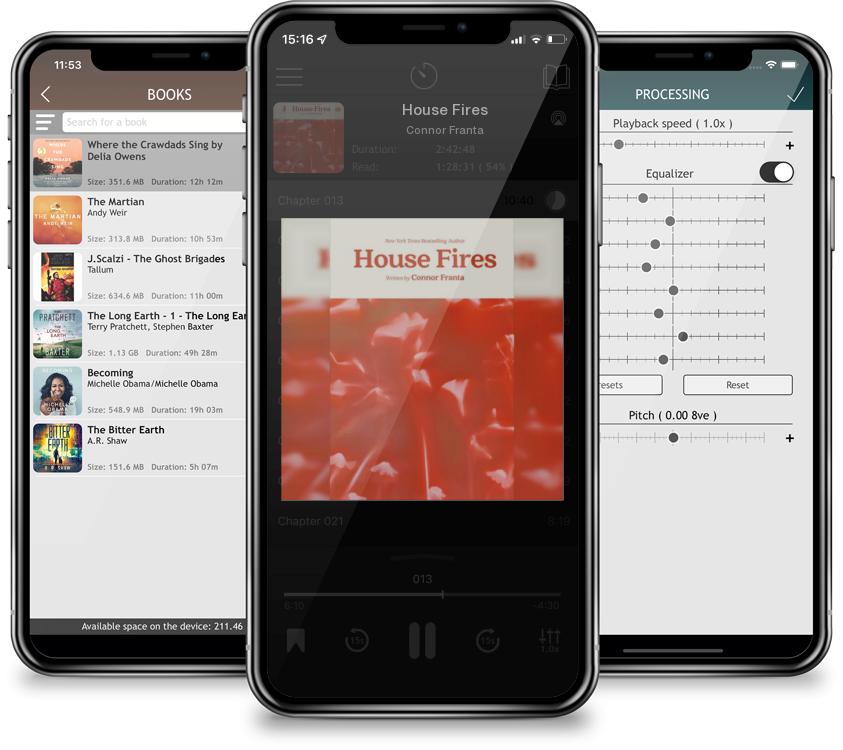 Audiobook House Fires by Connor Franta