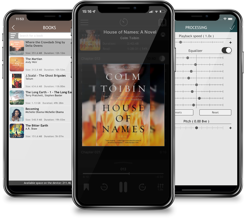 Audiobook House of Names: A Novel by Colm Toibin