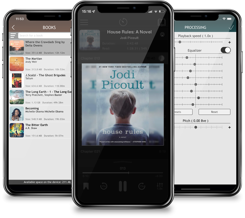 Audiobook House Rules: A Novel by Jodi Picoult