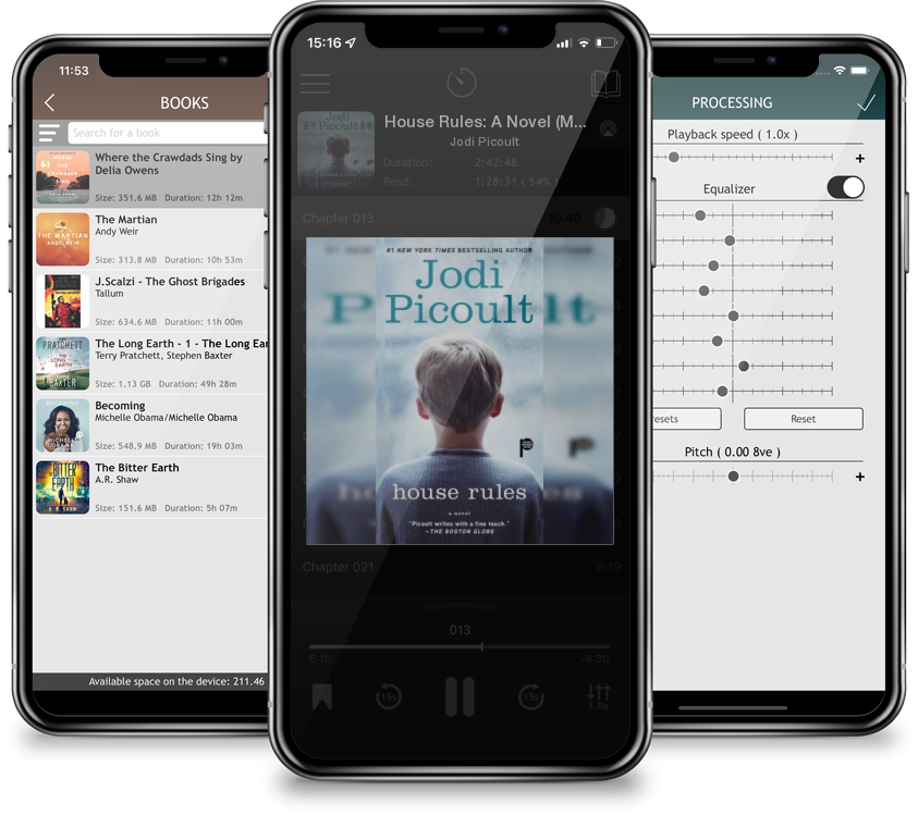 Audiobook House Rules: A Novel (Mass Market) by Jodi Picoult