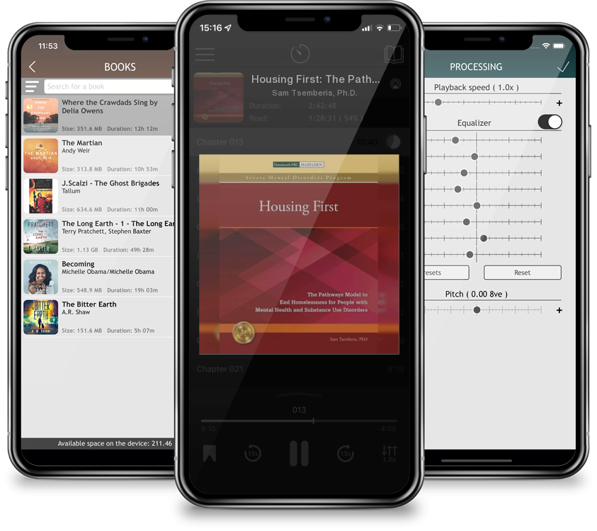 Audiobook Housing First: The Pathways Model to End Homelessness for People with Mental Health and Substance Use Disorders by Sam Tsemberis, Ph.D.