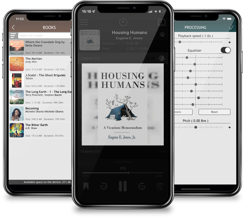 Listen Housing Humans by Eugene E. Jones in MP3 Audiobook Player for free
