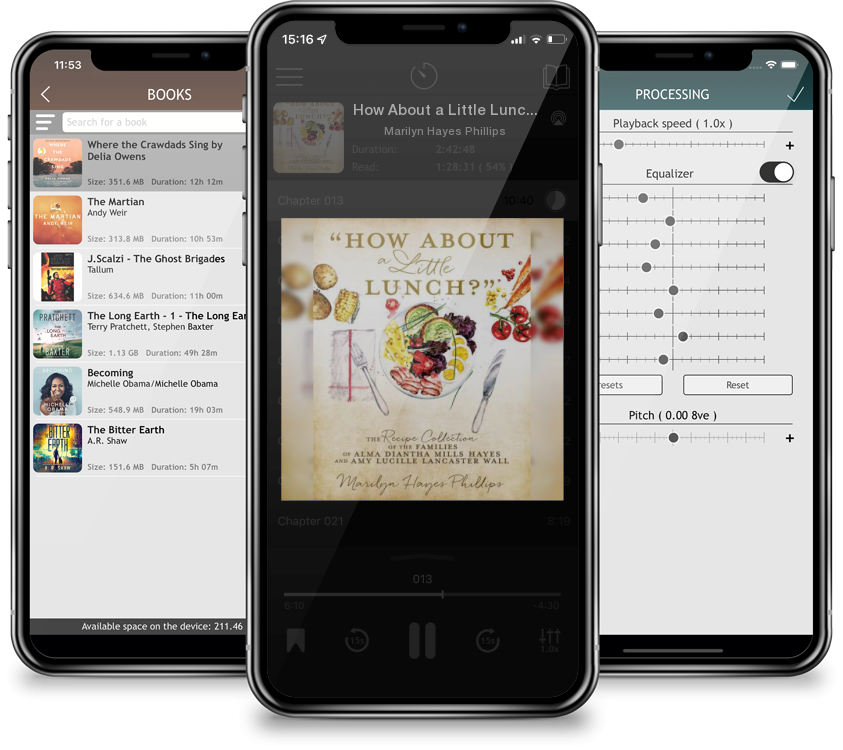 Audiobook How About a Little Lunch? by Marilyn Hayes Phillips