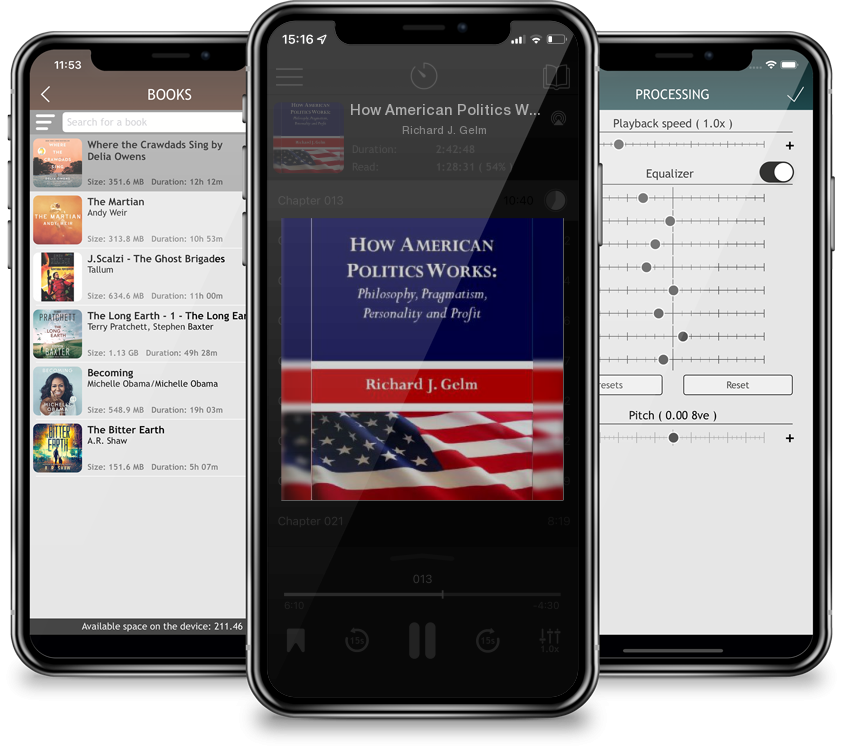 Audiobook How American Politics Works: Philosophy, Pragmatism, Personality and Profit by Richard J. Gelm