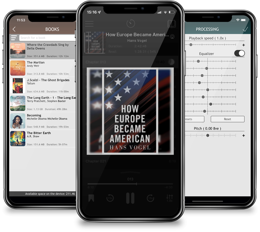 Audiobook How Europe Became American by Hans Vogel