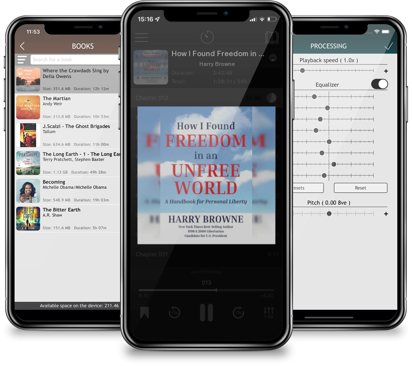 Audiobook How I Found Freedom in an Unfree World: a Handbook for Personal Liberty by Harry Browne