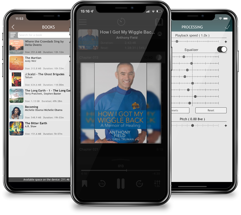 Audiobook How I Got My Wiggle Back: A Memoir of Healing by Anthony Field