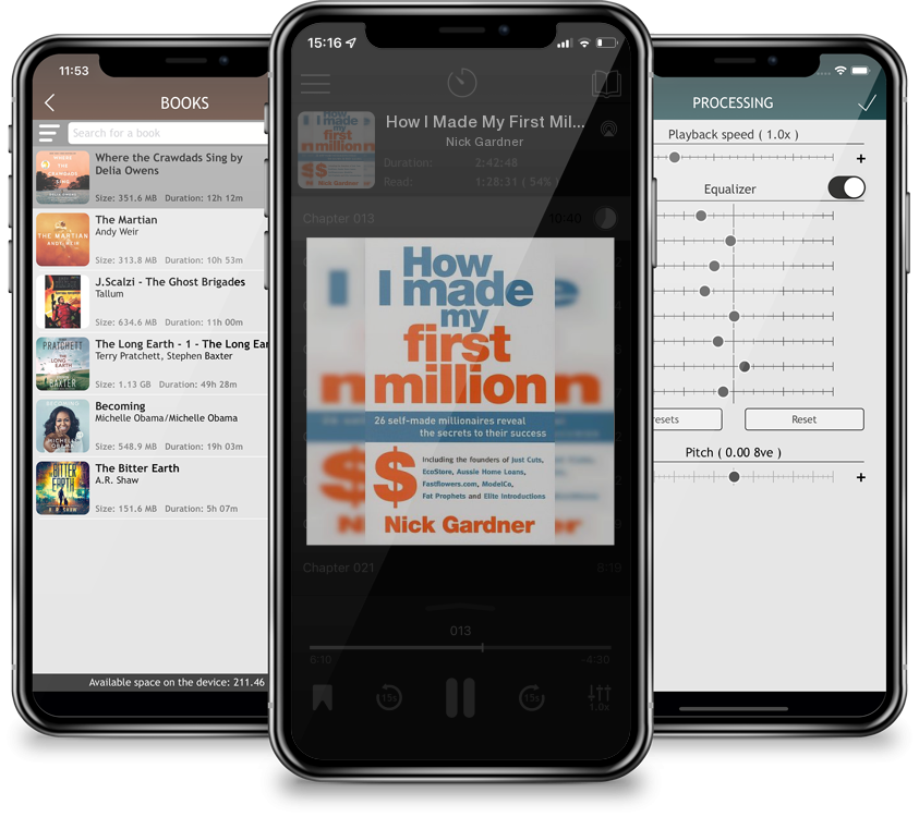 Audiobook How I Made My First Million: 26 Self-Made Millionaires Reveal the Secrets to Their Success by Nick Gardner
