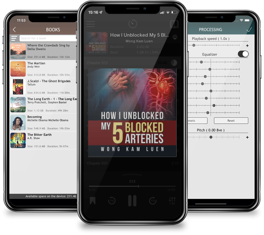 Audiobook How I Unblocked My 5 Blocked Arteries by Wong Kam Luen