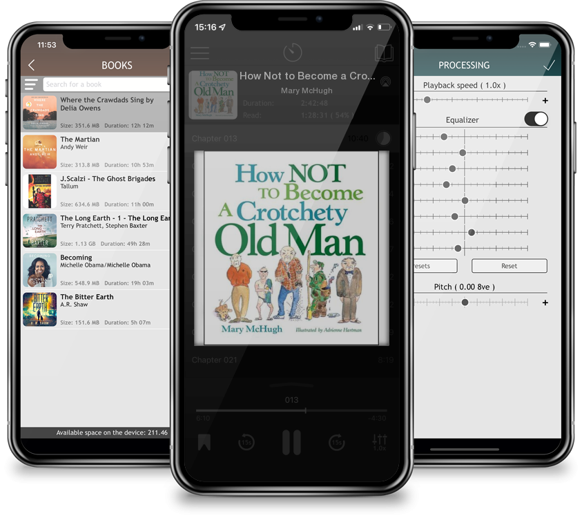 Audiobook How Not to Become a Crotchety Old Man by Mary McHugh