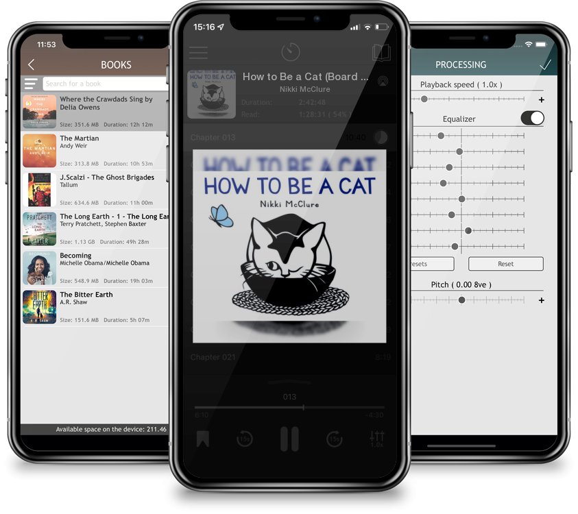 Audiobook How to Be a Cat (Board book) by Nikki McClure