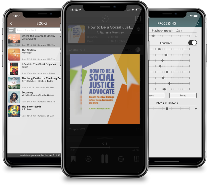 Audiobook How to Be a Social Justice Advocate: Create Positive Change in Your Home, Community, and World by A. Rahema Mooltrey