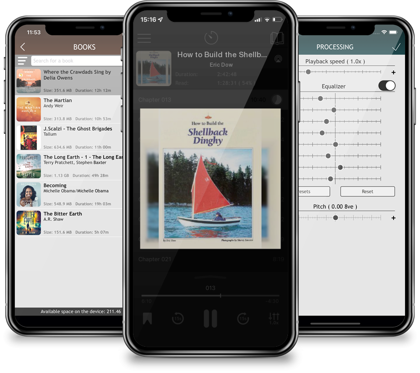 Audiobook How to Build the Shellback Dinghy by Eric Dow