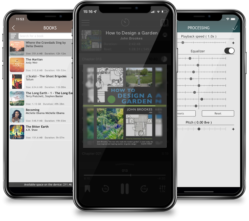 Audiobook How to Design a Garden by John Brookes