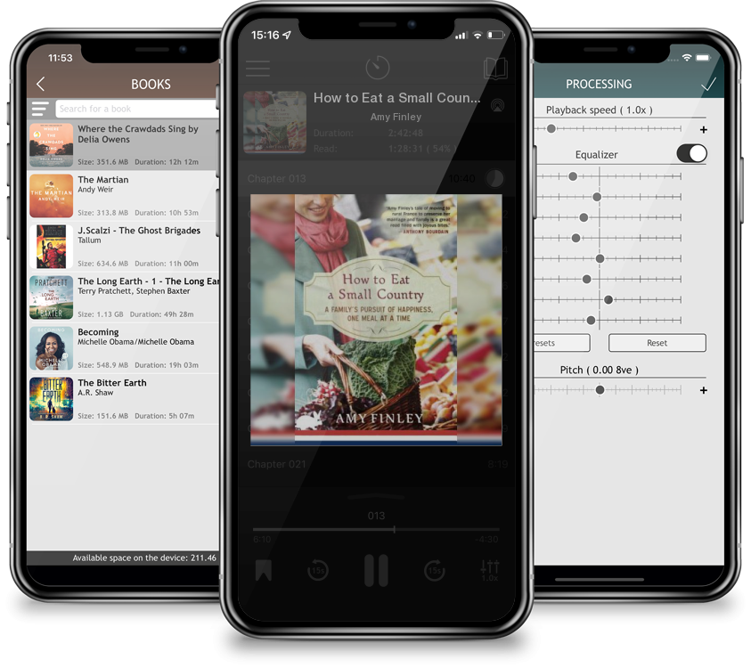 Audiobook How to Eat a Small Country: A Family\'s Pursuit of Happiness, One Meal at a Time by Amy Finley