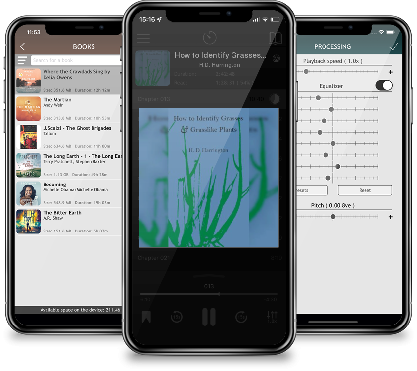 Audiobook How to Identify Grasses and Grasslike Plants: Sedges and Rushes by H.D. Harrington