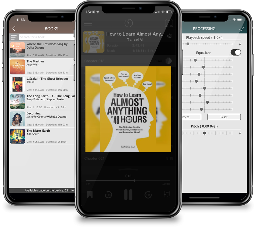 Audiobook How to Learn Almost Anything in 48 Hours: The Skills You Need to Work Smarter, Study Faster, and Remember More! by Tansel Ali