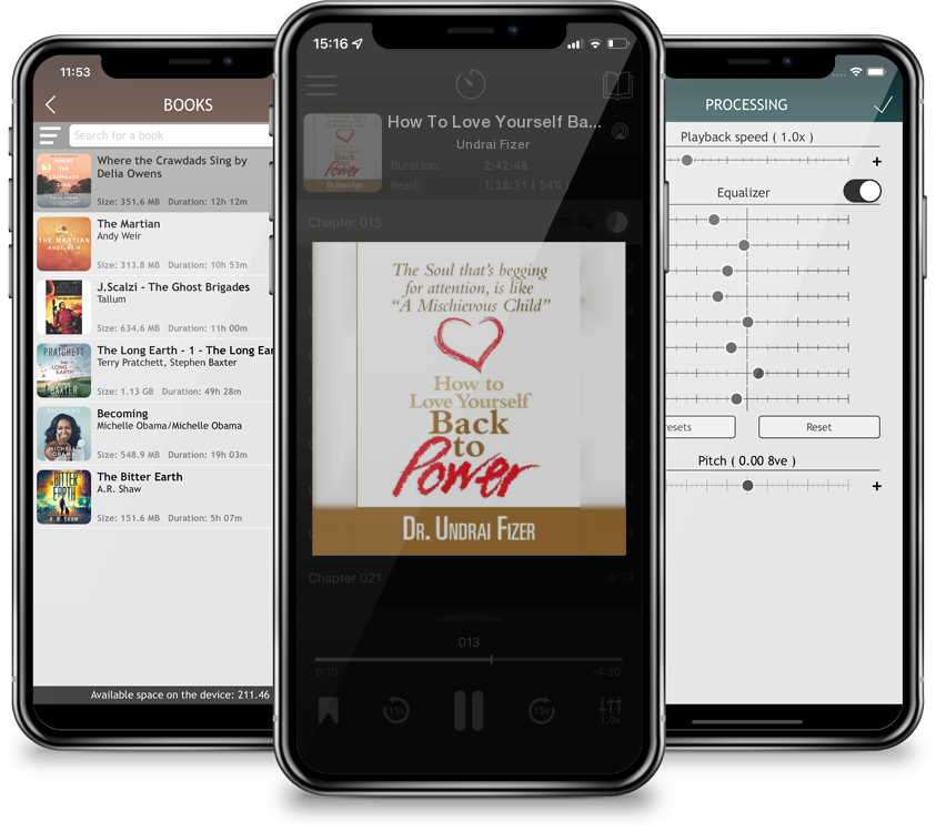 Audiobook How To Love Yourself Back to Power by Undrai Fizer