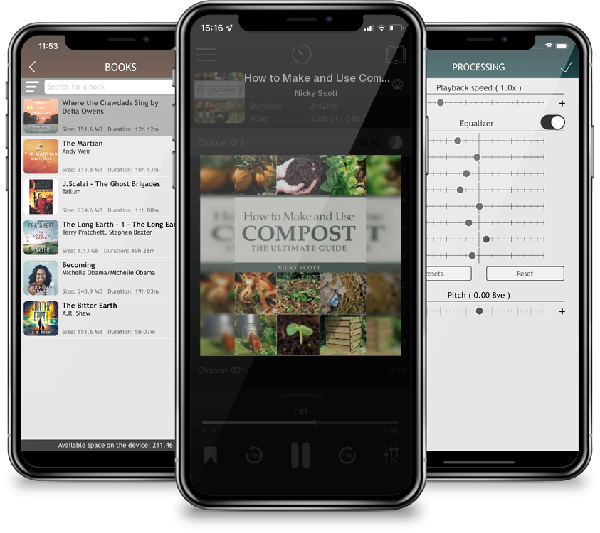 Audiobook How to Make and Use Compost: The Ultimate Guide by Nicky Scott