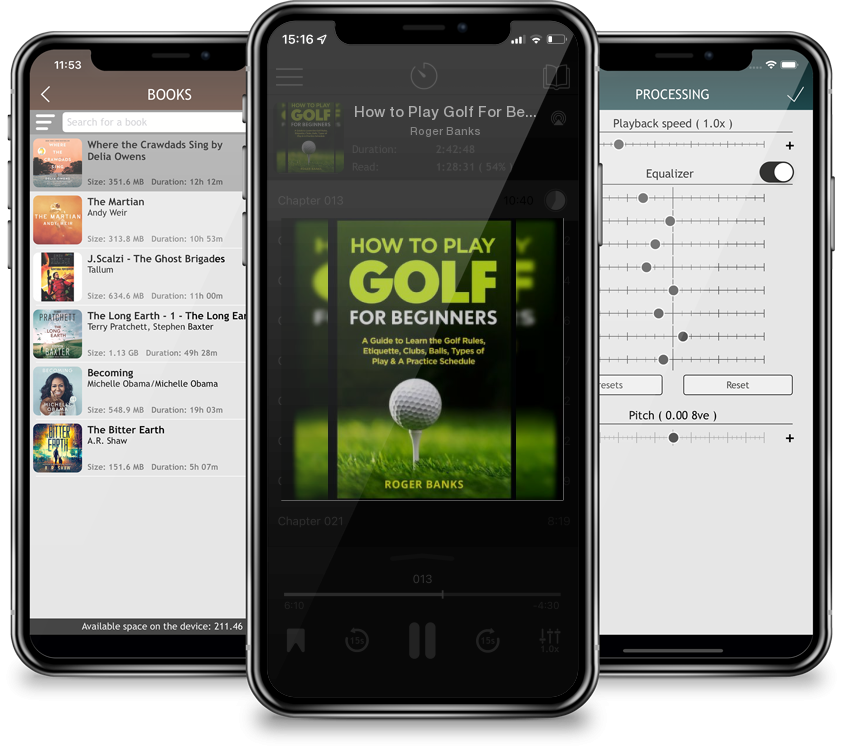 Audiobook How to Play Golf For Beginners: A Guide to Learn the Golf Rules, Etiquette, Clubs, Balls, Types of Play, & A Practice Schedule by Roger Banks