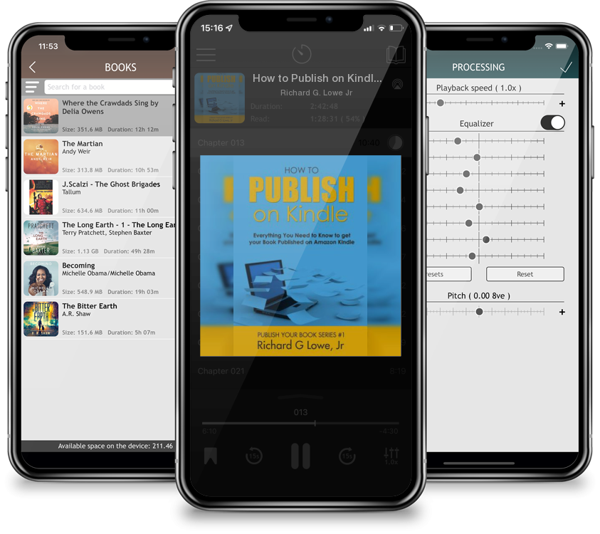 Audiobook How to Publish on Kindle: Everything You Need to Know to get your Book Published on Amazon Kindle by Richard G. Lowe Jr