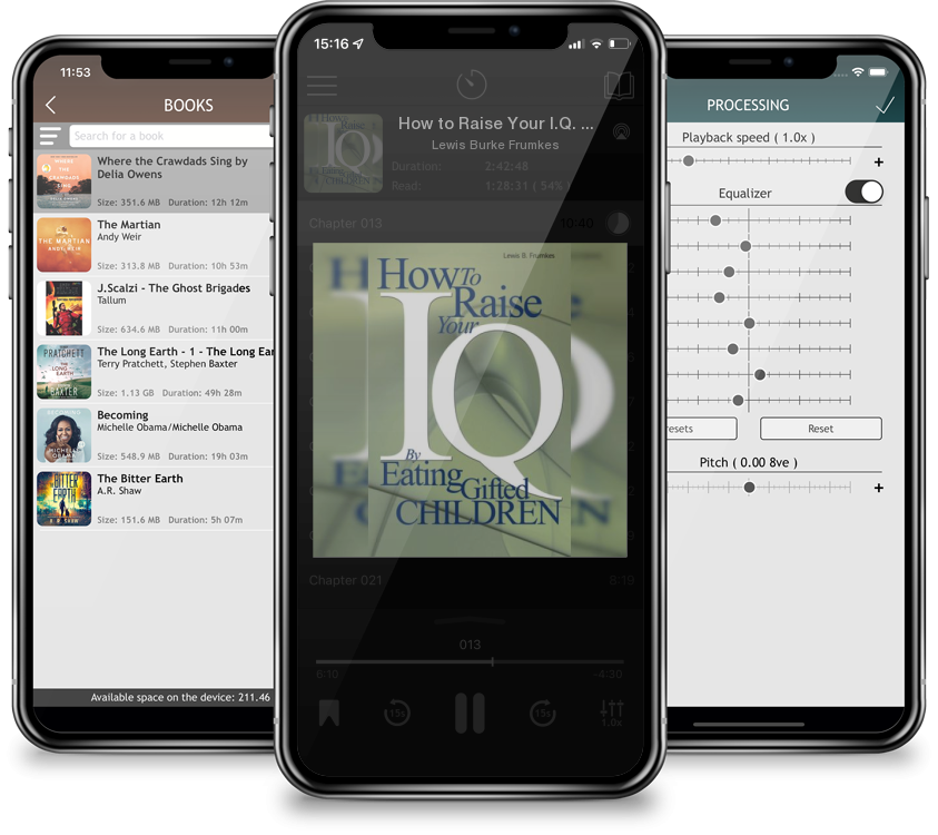 Audiobook How to Raise Your I.Q. by Eating Gifted Children by Lewis Burke Frumkes