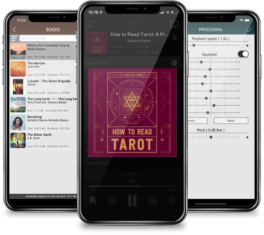 Audiobook How to Read Tarot: A Practical Guide by Adams Media