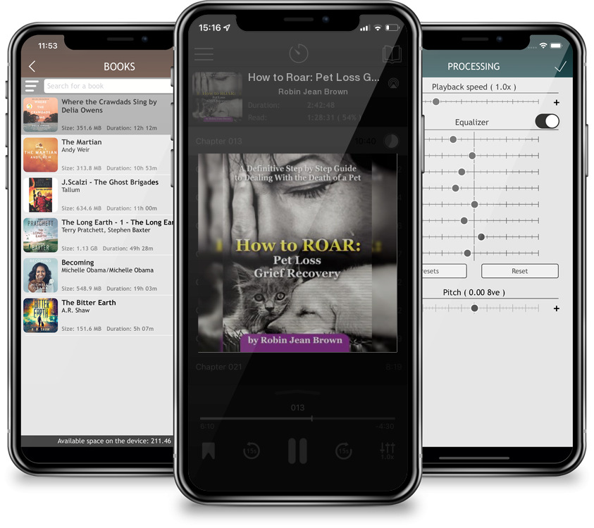 Audiobook How to Roar: Pet Loss Grief Recovery by Robin Jean Brown