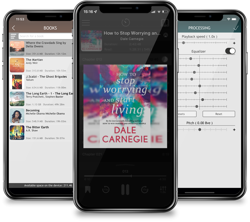 Audiobook How to Stop Worrying and start Living by Dale Carnegie