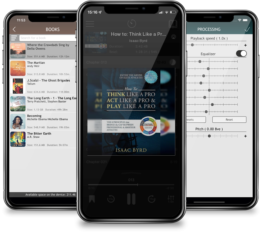 Audiobook How to: Think Like a Pro, Act Like a Pro & Play Like a Pro: The 8 Principles That Bridge the Gap Between Professional and Amat by Isaac Byrd