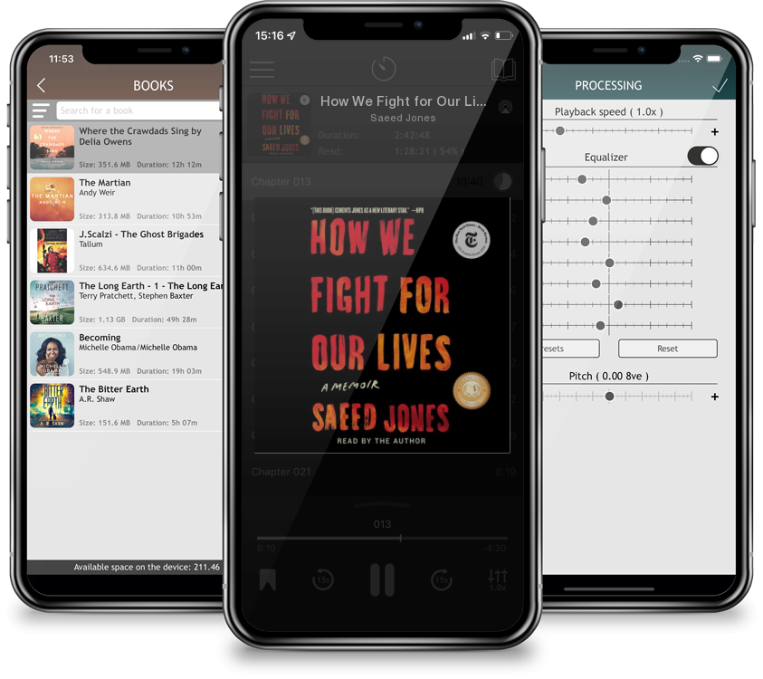 Audiobook How We Fight for Our Lives: A Memoir (Compact Disc) by Saeed Jones
