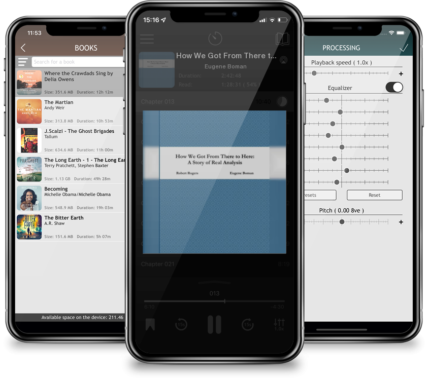 Audiobook How We Got From There to Here: A Story of Real Analysis by Eugene Boman