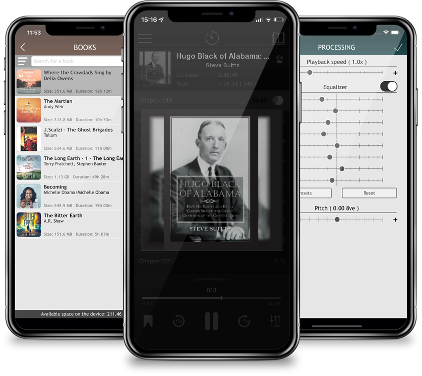 Audiobook Hugo Black of Alabama: How His Roots and Early Career Shaped the Great Champion of the Constitution by Steve Suitts