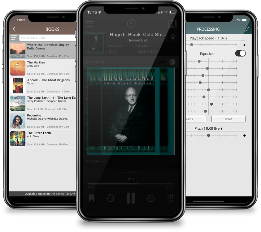 Audiobook Hugo L. Black: Cold Steel Warrior by Howard Ball