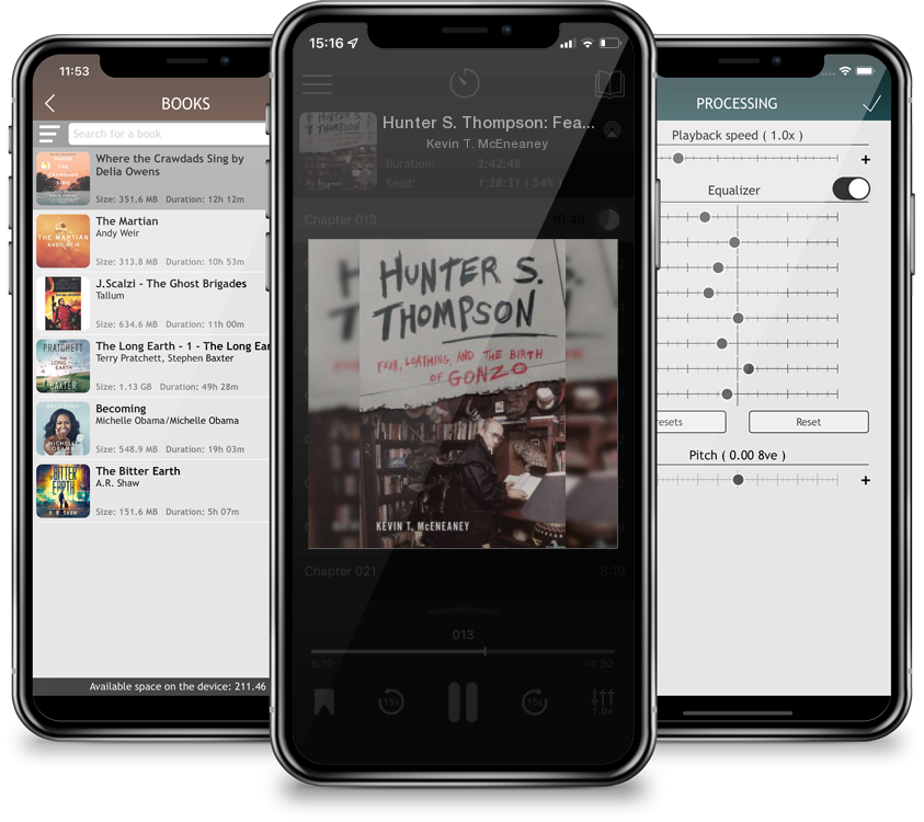 Audiobook Hunter S. Thompson: Fear, Loathing, and the Birth of Gonzo by Kevin T. McEneaney
