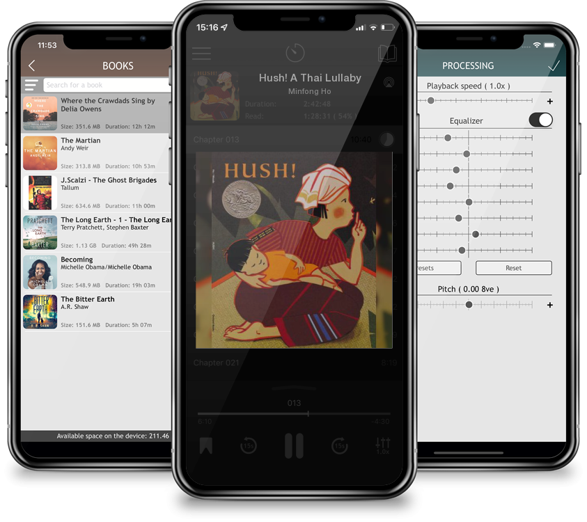 Audiobook Hush! A Thai Lullaby by Minfong Ho