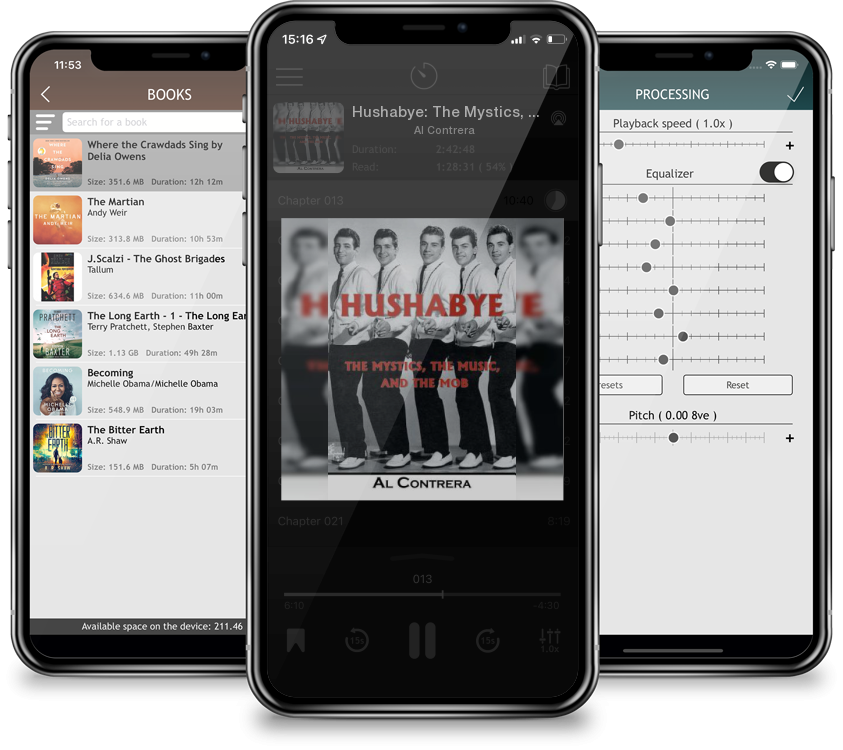 Audiobook Hushabye: The Mystics, the Music, and the Mob by Al Contrera