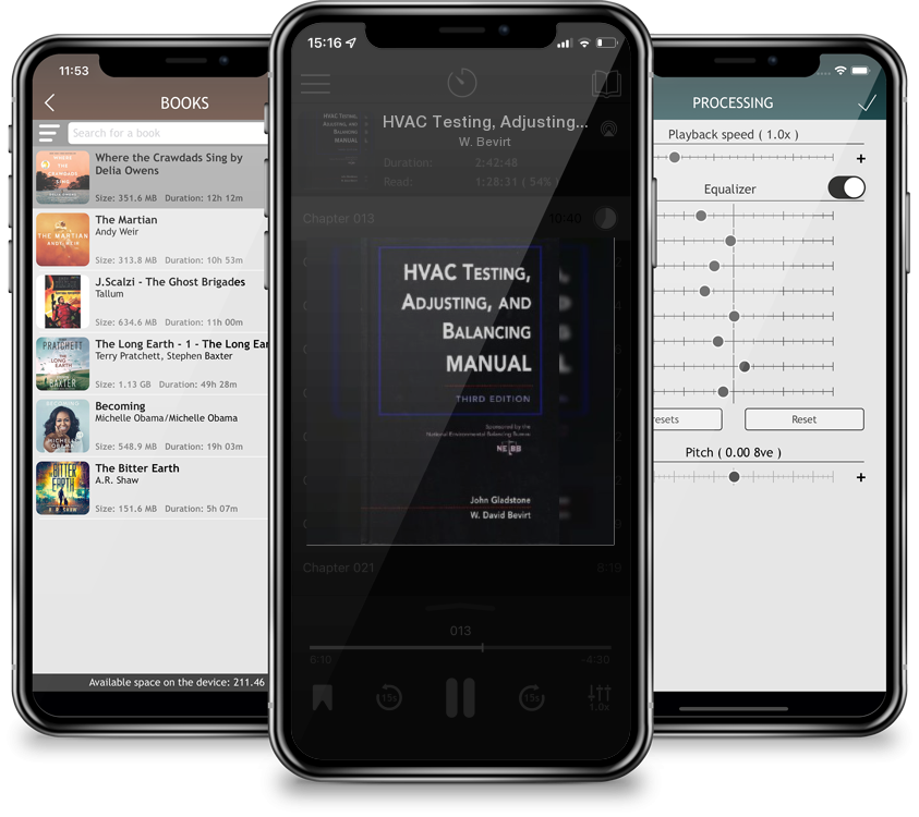 Audiobook HVAC Testing, Adjusting, and Balancing Field Manual by W. Bevirt