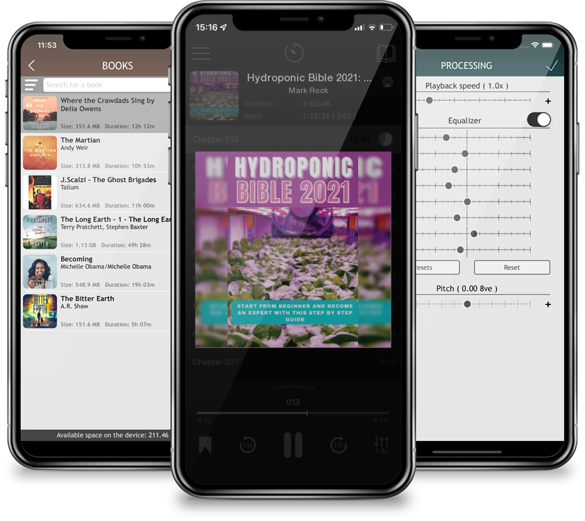 Audiobook Hydroponic Bible 2021: Start From Beginner And Become An Expert With This Step By Step Guide by Mark Rock