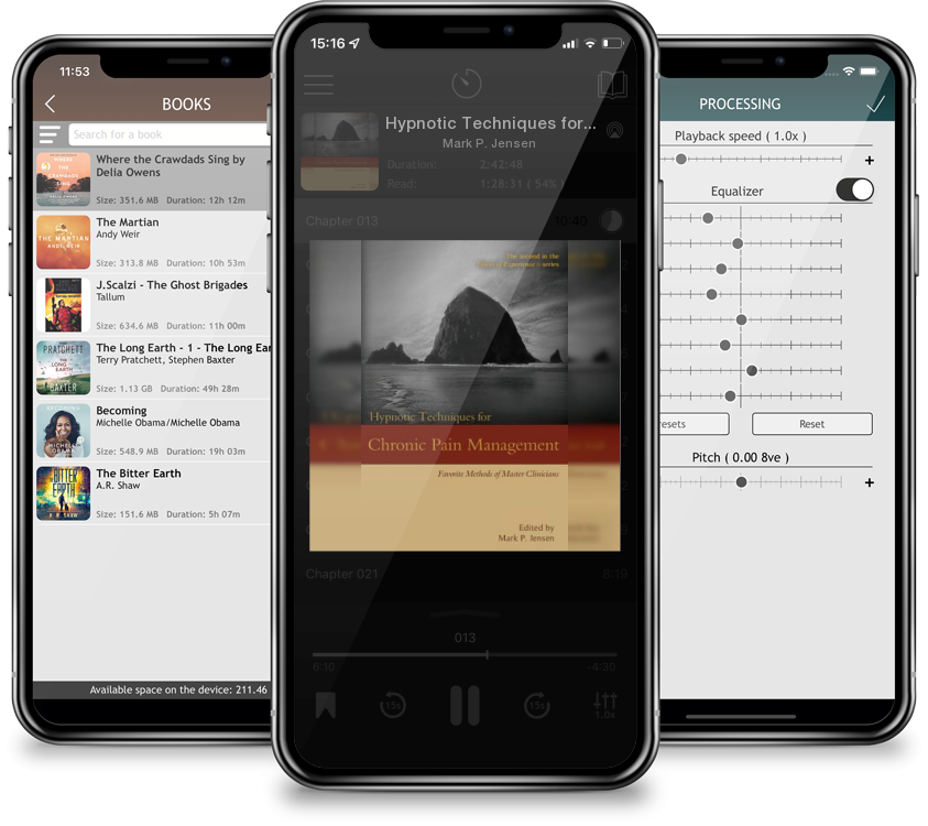 Audiobook Hypnotic Techniques for Chronic Pain Management: Favorite Methods of Master Clinicians (Voices of Experience #2) by Mark P. Jensen